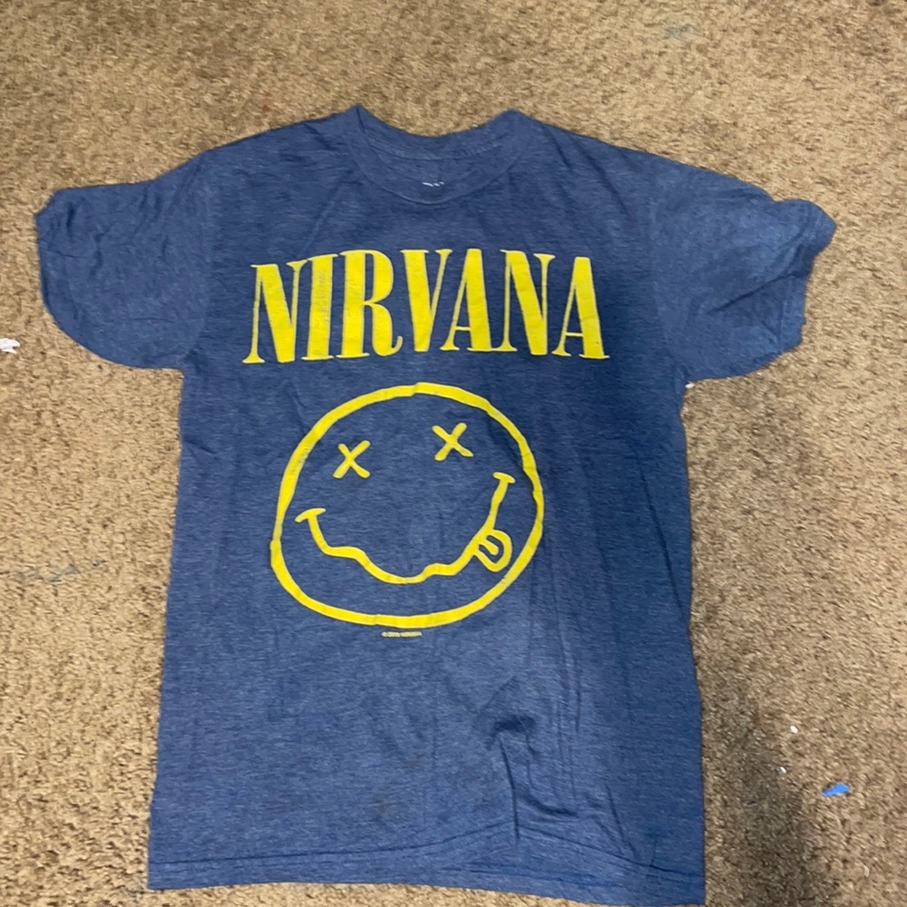 Small stretchy Nirvana T-shirt